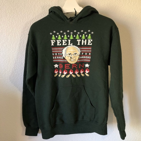 Bernie Sanders Ugly Christmas Sweater 